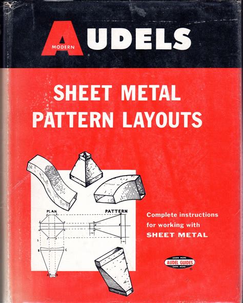 sheet metal flat pattern book|sheet metal cut patterns.